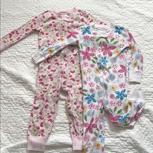 Set of 2: Hanna Anderson Pajamas, Girls.